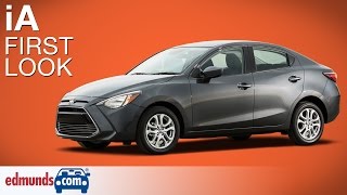 2016 Scion iA First Look  New York Auto Show [upl. by Barthold]