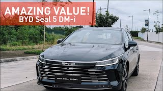 The BYD Seal 5 DMi Plugin Hybrid Electric Vehicle is amazing value [upl. by Wohlert]