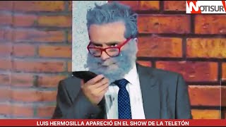 Luis “Hermosilla” apareció en el Show de la Teletón [upl. by Niraj]