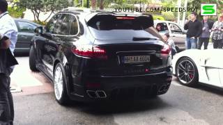 Mansory Cayenne driving away [upl. by Cr]