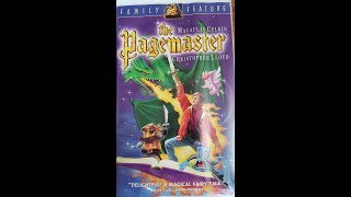 Opening And Closing To The Pagemaster 1994 1995 VHS [upl. by Eachern902]