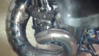 YAMAHA DT200R 3ET ENGINE  MIKUNI CARBURATOR amp PRO SKILL EXHAUST [upl. by Chaffee103]