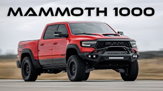 1000 HP RAM TRX  Hennessey MAMMOTH 1000 Customer Delivery [upl. by Restivo272]