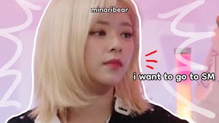 why jeongyeon wants to go to SM [upl. by Derf]