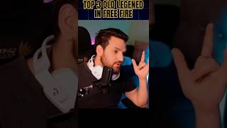 TOP 3 OLD LEGEND IN FREE FIRE ff shrots freefire viral [upl. by Ethelinda]