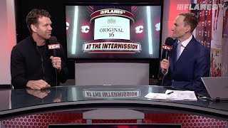 Great memories  Todd Simpson stops by the Flames TV desk [upl. by Abeh]