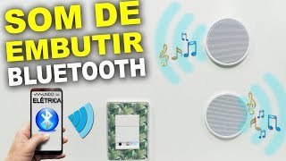 Sistema de SOM bluetooth de EMBUTIR 🔊 [upl. by Inimak]