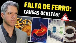 RESOLVA O ENIGMA DA FERRITINA BAIXA E ENCONTRE A REAL CAUSA DA FALTA DE FERRO  Dr Alain Dutra [upl. by Fusuy]