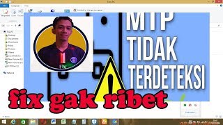 CARA INSTAL MTP DEVICE DI LAPTOPPC [upl. by Neelcaj]