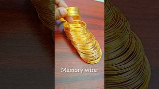 Memory Wire Bracelets Making diy bracletmaking fsmcrafttamil [upl. by Aik]