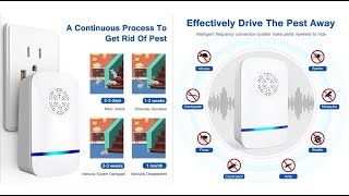 Unboxing Pestgo Ultrasonic electronic pest and insect repellent device  Pros and Cons  TPG [upl. by Yrram564]