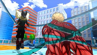 Vigilante Deku VS Muscular My Hero Academia Voice Actors In VR [upl. by Ronda483]