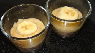 Dessert Rezept Nachtisch mit Banane und Nuessen als Boden Teil 1 einfachKochen Spezial [upl. by Ojeillib]