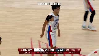 Jalen Haralson  USA  2024 FIBA U17 World Cup Highlights [upl. by Ambrosia]