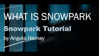 Snowpark Tutorial 01  What is Snowpark [upl. by Lenoil243]