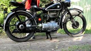 BMW R 20 1939 startup [upl. by Vaden]