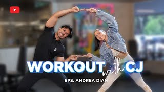 GUE HARUS NGIKUTIN WORKOUTNYA ANDREA GAMPIIIIIIIILLLLL  WORKOUTWITHCJ [upl. by Gavette]