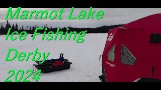 Cariboo Chronicles Episode 47  Marmot Lake Valentines Ice Fishing Derby 2024 [upl. by Amund]