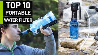 Top 10 Best Portable Water Filters amp Purifiers for Backpacking amp Survival [upl. by Lina]