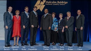 Baldrige Foundation Awards for Leadership Excellence 2018 [upl. by Bliss]