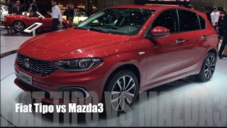 Fiat Tipo 2016 vs Mazda3 2016 [upl. by Amin160]