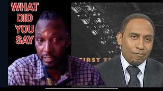 Stephen A Smith Talks Bad About Kwame Brown Again [upl. by Wescott]