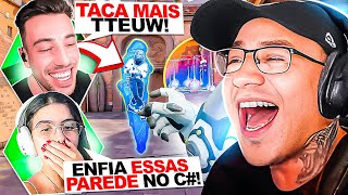 Tiltando STREAMERS com a NOVA AGENTE do VALORANT [upl. by Diba]