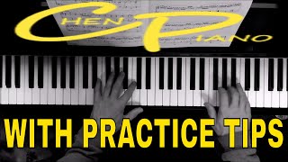 Etude in A minor  Grade 7 Trinity Piano WITH PRACTICE TIPS Ludvig Schytte [upl. by Oer]