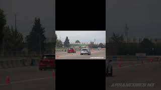 Golf R vs Audi S3 arrancones [upl. by Ardiedal]