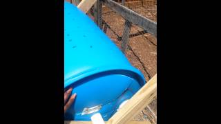 Our DIY compost tumbler [upl. by Lindner131]