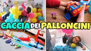 CACCIA AL TESORO DEI PALLONCINI nelle Stanze a Sorpresa [upl. by Artair]