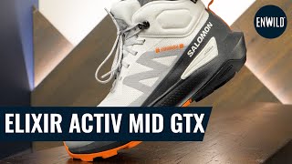 Salomon Mens Elixir Activ Mid GTX Boot Review [upl. by Llertram391]