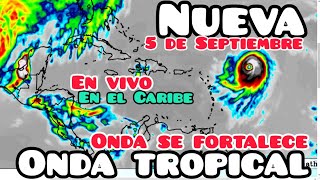 Nueva onda tropical onda tropical en el Caribe se fortalece [upl. by Rainah]