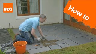 How to lay a patio [upl. by Nwahsirhc]