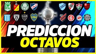 UN SORTEO CON SORPRESAS COMIENZAN LOS OCTAVOS DE FINAL  PRONÓSTICO COPA LIBERTADORES [upl. by Nwahsel374]