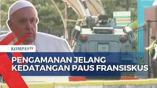 Jelang Kedatangan Paus Fransiskus Begini Situasi Pengamanan di Kedutaan Besar Vatikan Jakarta [upl. by Ateuqal]