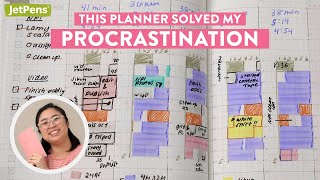 Chronic Procrastinator Tracks Her Time ⏰  How Ann uses the Kokuyo Jibun Techo Planner ✨ [upl. by Yaya]