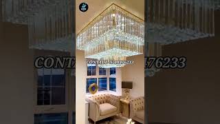 Crystal Chandelier  Jhumar making  Home Decor  KABIR LIGHT chandelier interiordesign light [upl. by Eeramit]