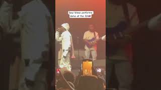 Seyi Vibez  Doha at the O2🇬🇧 doha loseyi seyivibez afrobeats Viral wizkid [upl. by Akirej]