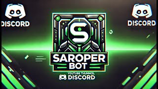 Add the Saroper bot to your discord server has many special functions [upl. by Yllut184]