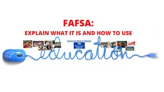 FAFSA Overview  What Is FAFSA  DOs amp DONTs  STEPBYSTEP video overview [upl. by Aicnom]