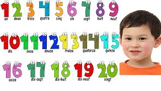 Learn to Count numbers 120 in French  Learn Numbers and Counting 110 [upl. by Varian]