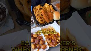 EATING CULVERS WHEN THIS HAPPENED shorts viral mukbang [upl. by Boak]