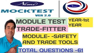 NIMI MOCK TEST VER 20TEADEFITTERYEAR1STMODULE TEST  1SAFETY AND TRADE TOOLSITI FITTER AIM [upl. by Elimay]