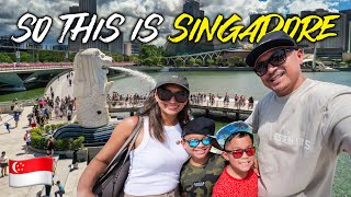 First Full Day in SINGAPORE 🇸🇬 Merlion Chinatown Buddha Tooth Relic Temple Lau Pa Sat  VLOG 6 [upl. by Delmor173]