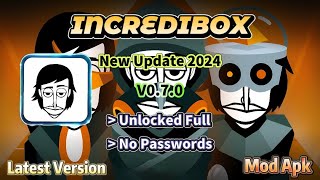 Incredibox v070  New Update 2024  Unlocked Full  Mod Apk [upl. by Lleddaw958]