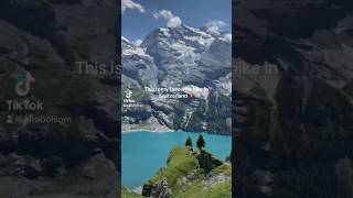 The best hike in Switzerland 🇨🇭 Oeschinensee [upl. by Ivor]