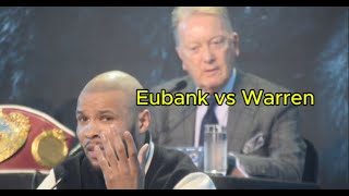 Chris Eubanks Jr Exposes Frank Warren at Bivol vs Beterbiev Press Conference [upl. by Standish897]