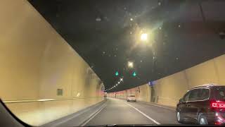 Entering into Tunnel on A3 in Hindhead [upl. by Allis]