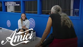 Amici 24  Alessia e lincontro con la maestra Celentano [upl. by Adeuga722]